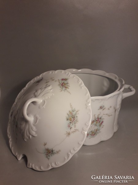 Now it's worth it! Rosenthal - classic rose - catherine series soup bowl with lid, nice large size