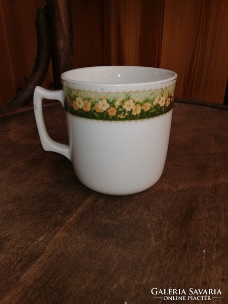 Beautiful floral Regi porcelain mug, a piece of nostalgia