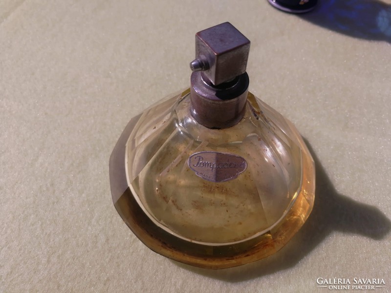 Akció 5 db.Antik üveg dísztárgy váza hamuzó parfümös egyben , Parád Parádfürdő
