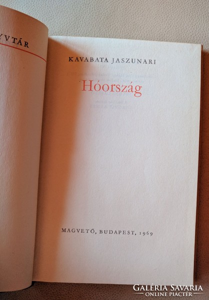 Kavabata Jaszunari: Hóország 1969