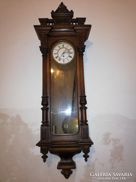 Antique wall clock Remember, price 19. Sz bol, a slotted structure