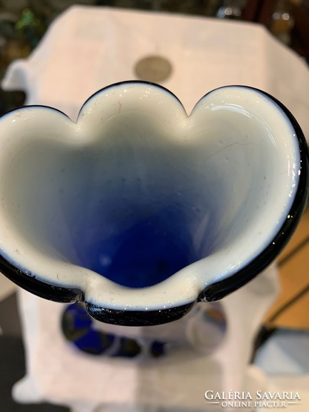 Muranoi nagy kék váza
