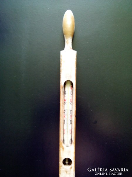 Antik vintage hőmérő alkohol mérő  thermometer
