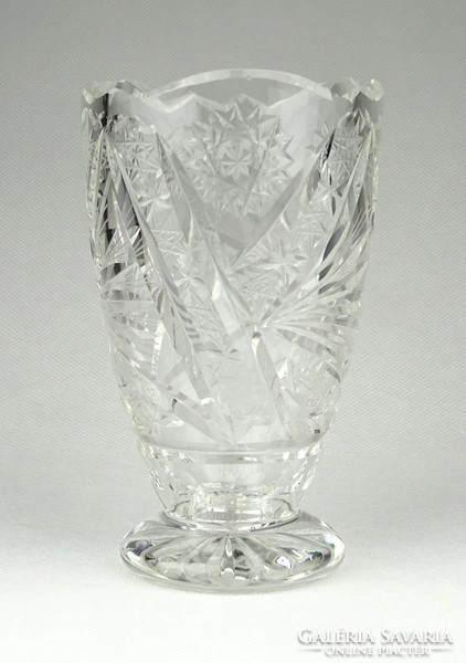 1A134 Kisméretű ólomkristály váza 11 cm