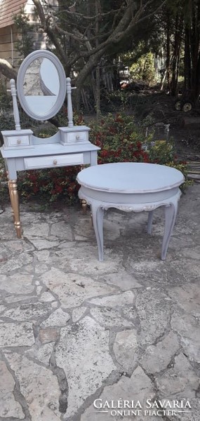 Provence vintage fésülködő asztal