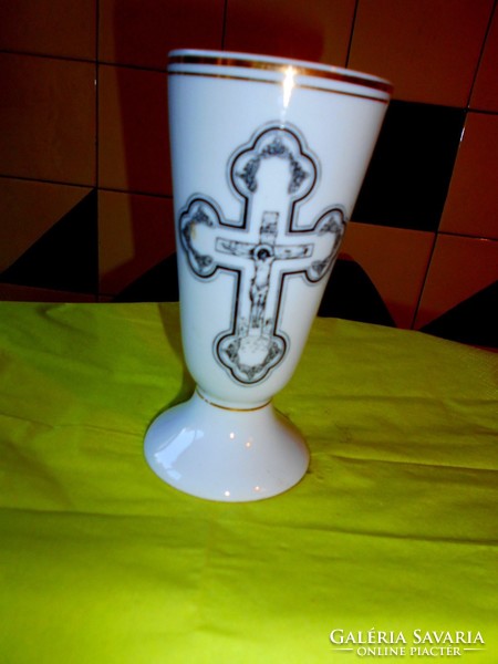 Antique porcelain chalice baptism