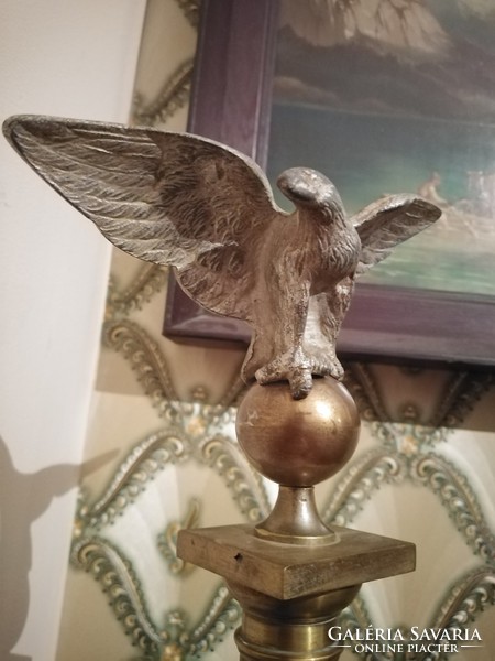 Rarity! Turul, eagle statue, fireplace decor