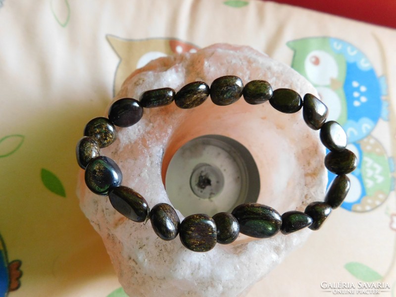 Natural, original bronzite bracelet