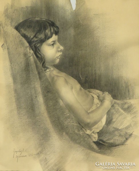 Hegedűs R. jelzéssel : Gyermek modell 1890