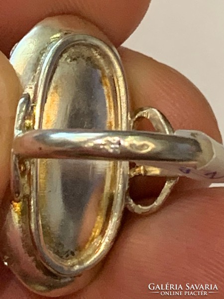 Ónixköves ezüstgyűrű