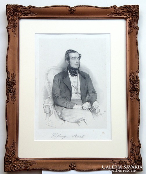 Franz Eybl (1806-1880): Férfiportré