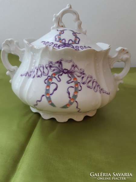 Large Art Nouveau sugar bowl