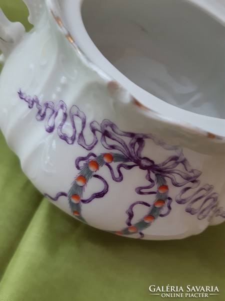 Large Art Nouveau sugar bowl