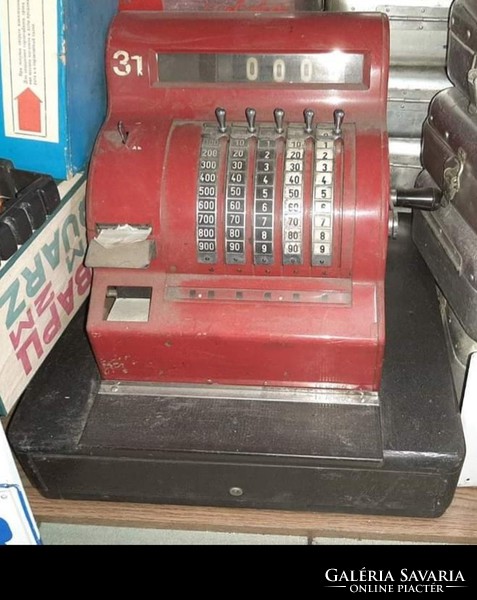Old 100,000 HUF cash register