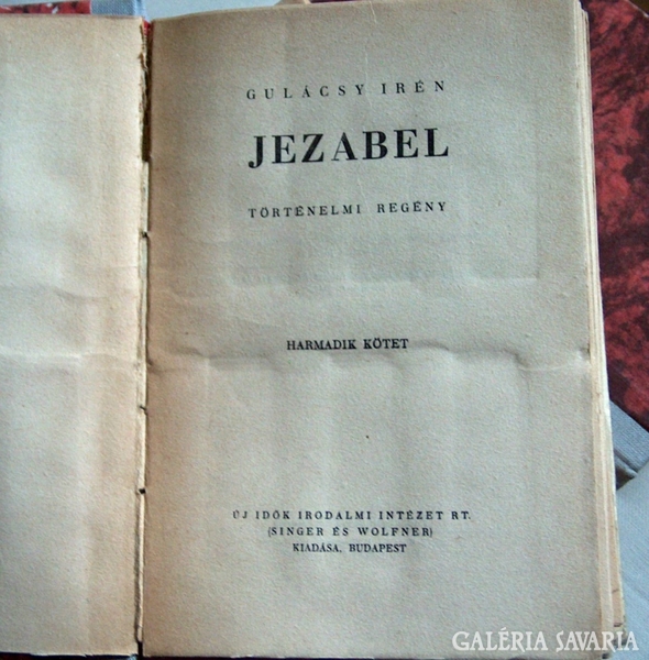 Gulácsy Irén: Jezabel I-III.