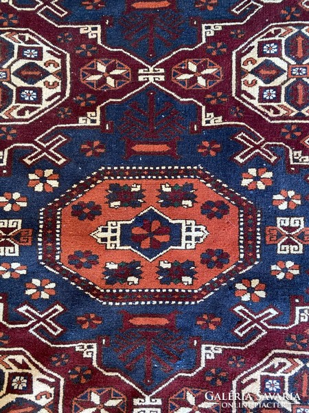 Hand-knotted Afghan Kharga rug 140x180