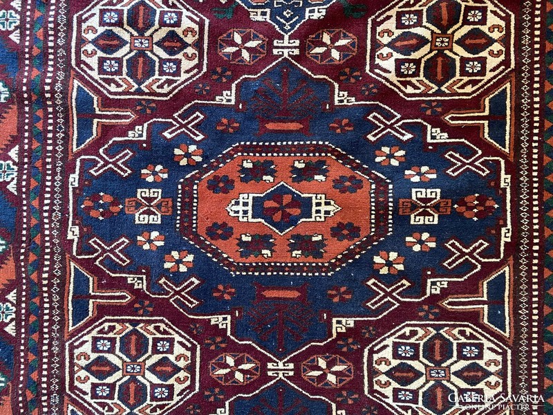 Kézi Csomózású Afgán Khargai szőnyeg 140x180