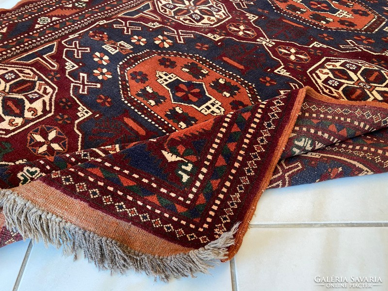 Kézi Csomózású Afgán Khargai szőnyeg 140x180