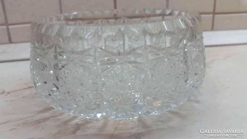 Crystal bowl, centerpiece offering for sale!