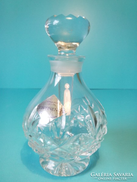 Edinburgh crystal continental Made in Hungary jelzéssel kristály parfümös üveg