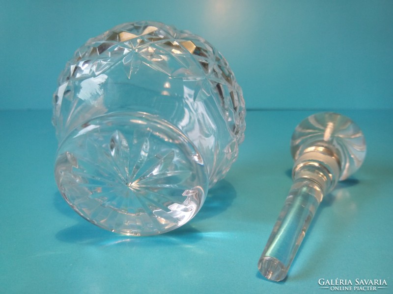 Edinburgh crystal continental made in hungary with crystal perfume bottle