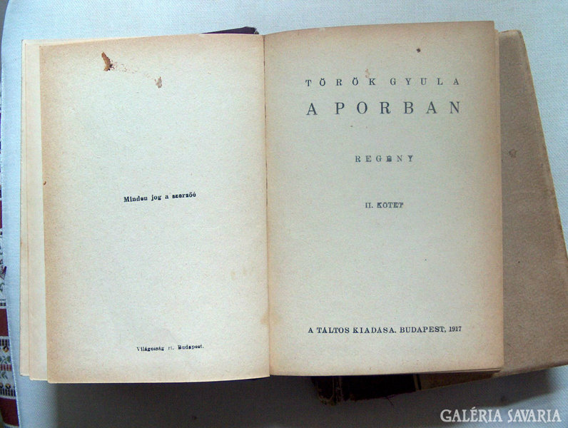 Török Gyula: A porban I-II. 1917.