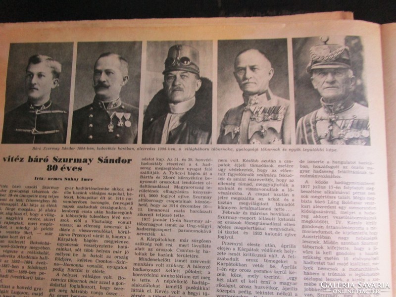 Capable Sunday Christmas newspaper horthy ii. World War Hitler 1940 with many unknown images