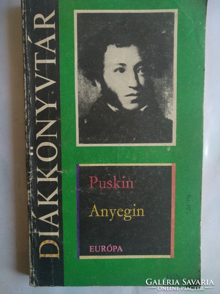 Pushkin: Anyegin, recommend!