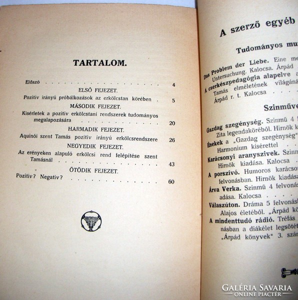 DEDIKÁLT! Dr. Erdey Ferenc: Új utak erkölcstanításunk rendszerében, 1926, Kalocsa