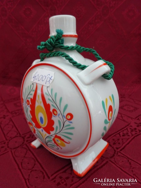 Drasche porcelain bottle, diameter 9 cm, with folk art pattern. He has!