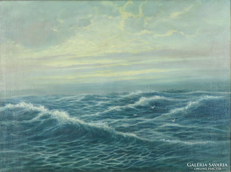 S. Jensen jelzéssel : Hullámzó tenger