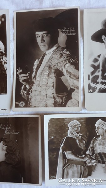 Rudolph Valentino sztárfotók 5 db
