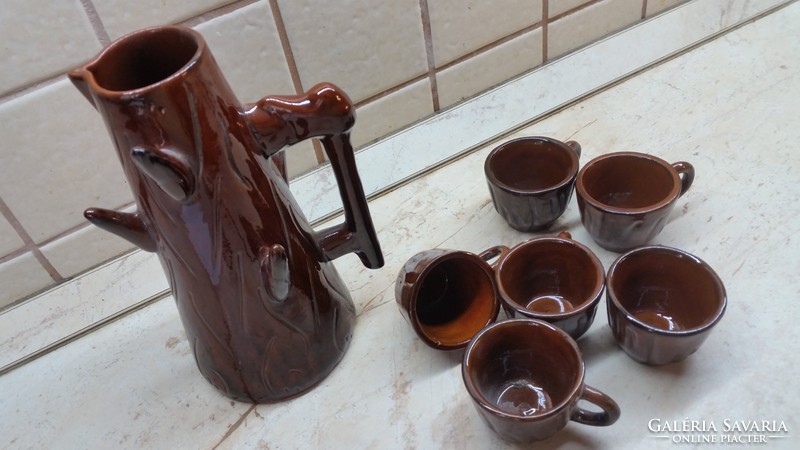 Retro ceramic drinking set for sale!
