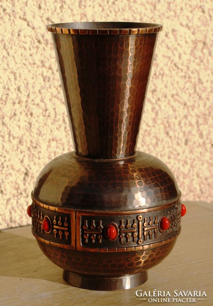 Gallery copper vase, 1960s