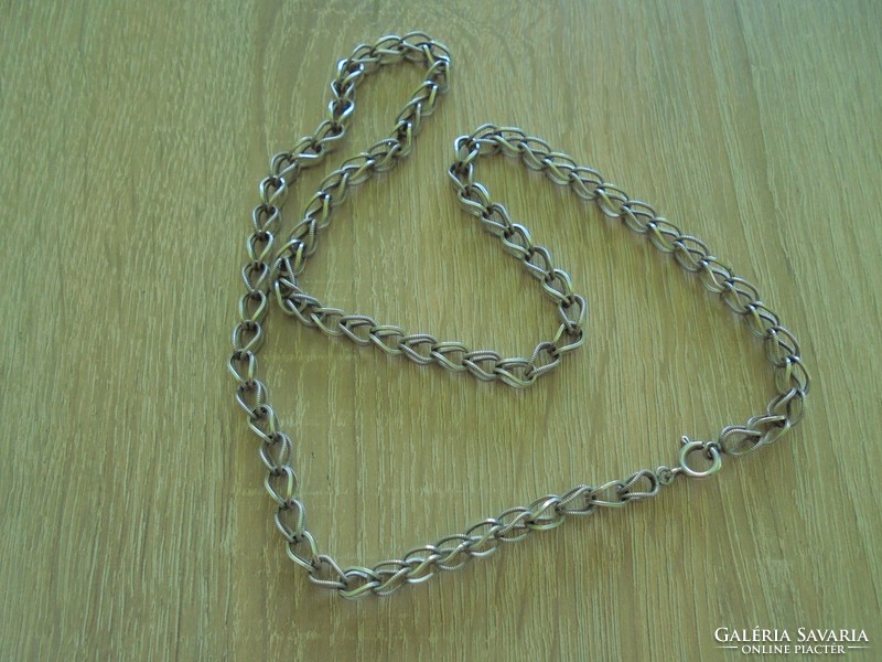 Antik magyar ezüst nyaklánc