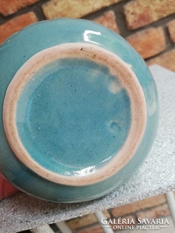 Blue glazed rare spout 19 cm