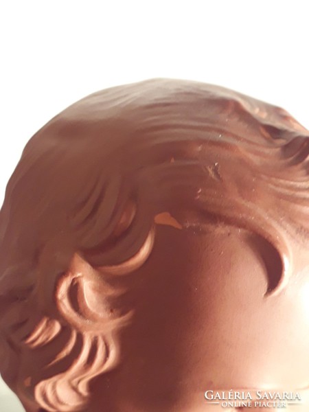 MOST MEGÉRI !!! Hummel GOEBEL 1960-as terrakotta kerámia gyermek fej baba fej szobor büszt