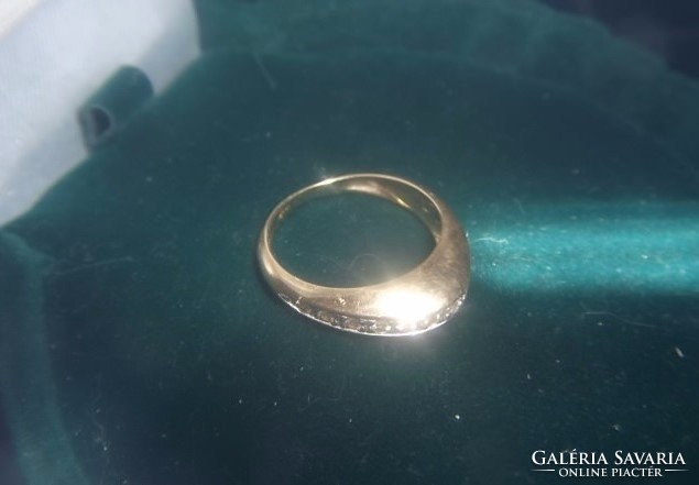 14K arany gyűrű