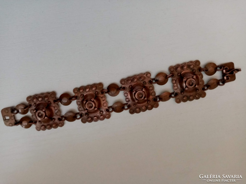 Old custom bronze handmade bracelet bracelet