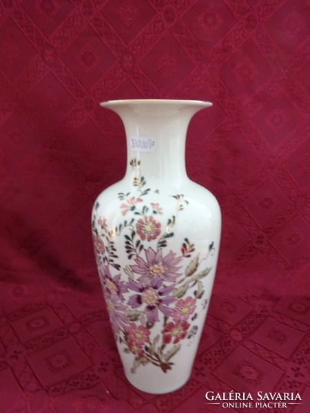 Zsolnay porcelain vase, height 27 cm. He has!