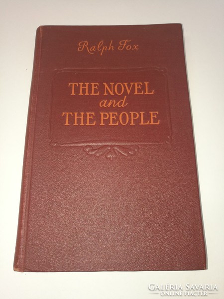 Ralph Fox: The novel and the people (1956)