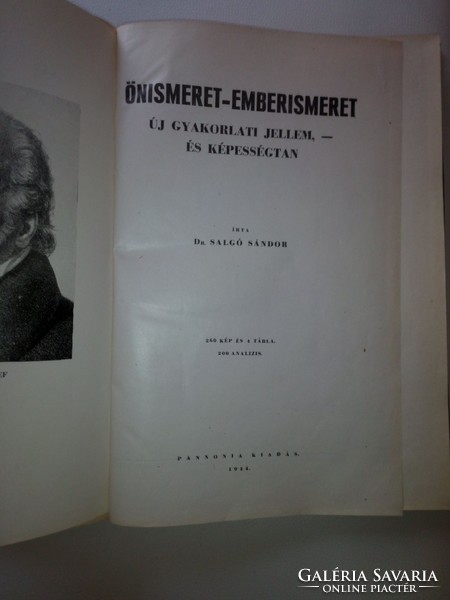 Dr. Salgó Sándor: Önismeret-emberismeret (1944)