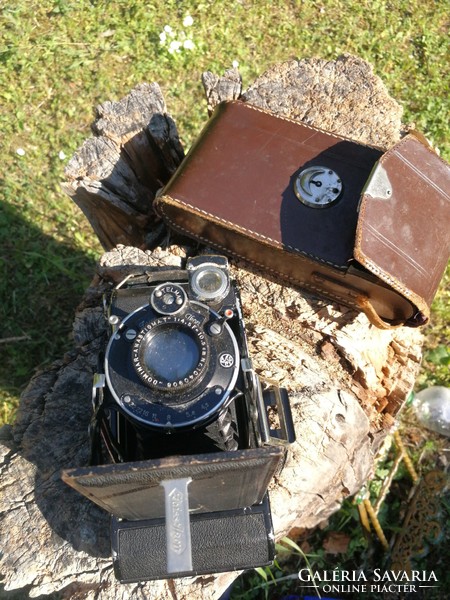 Ikonta, zeiss Ikon, Telma. Dominar-Anastigma. FÉNYKÉPEZŐGÉP y harmonikás dobozban a.