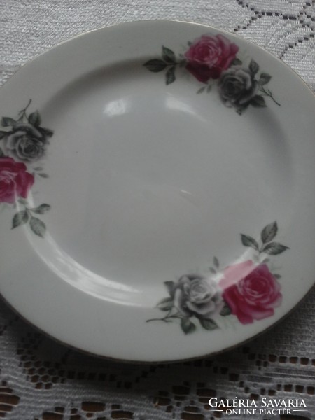 Chinese rose plate