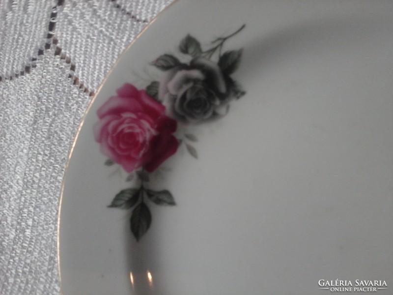 Kínai rózsás tányér