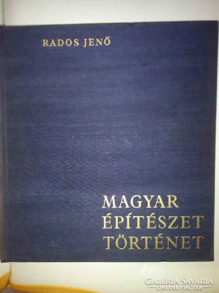 Rados Jenő: Magyar építészettörténet (1961)