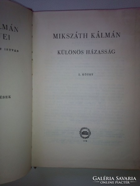Mikszáth Kálmán összes művei 13-14. kötet (1960)