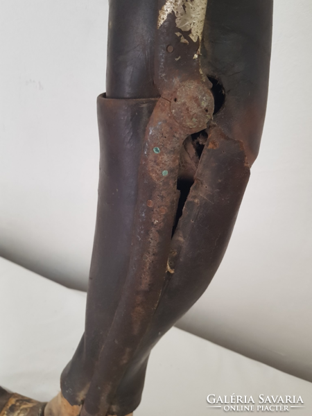 Antique artificial leg, prosthesis