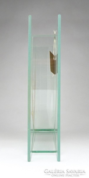 1A630 Jelzett Max Galériás nagyméretű üveg díszváza 25 cm