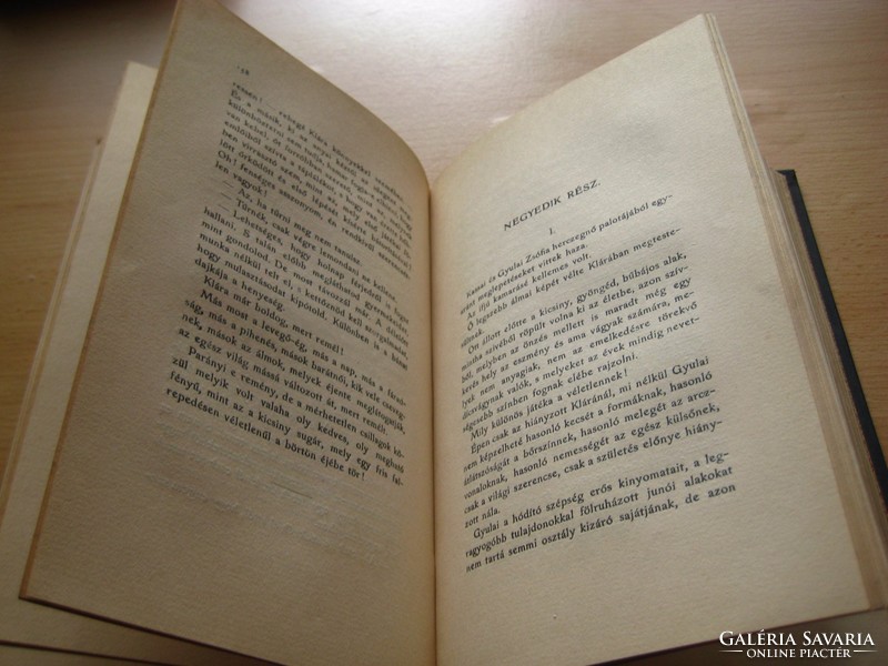 Báró Kemény Zsigmond :   A rajongók   1904. szép , antik könyv